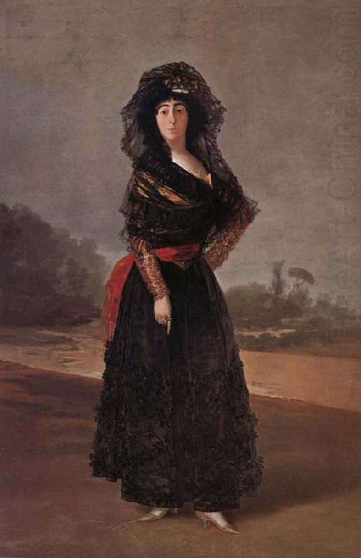 Francisco Goya Duchess of Alba china oil painting image